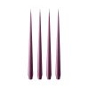 Bode Living Plum Syrup Tapered Candles - Set Of 4 Dinner
