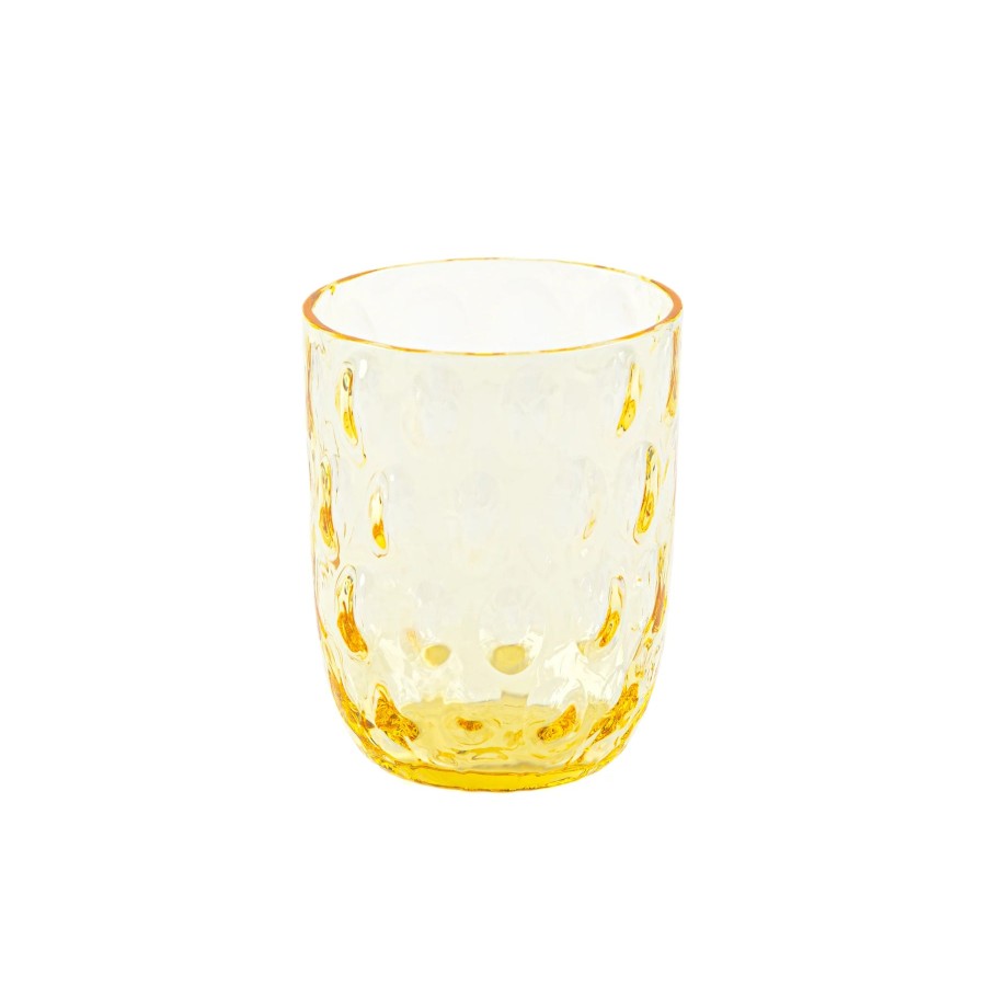 Bode Living Danish Summer Tumbler Big Drops - Yellow Glassware