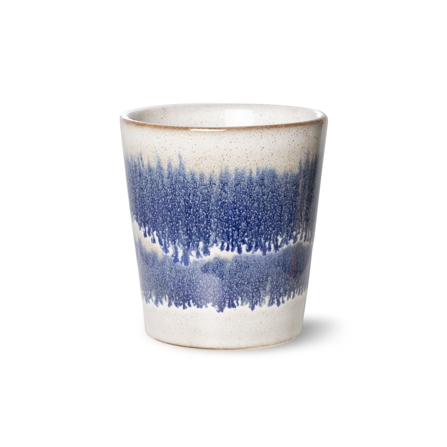 Bode Living 70S Ceramics Handleless Coffee Mug - Cosmos Teatime